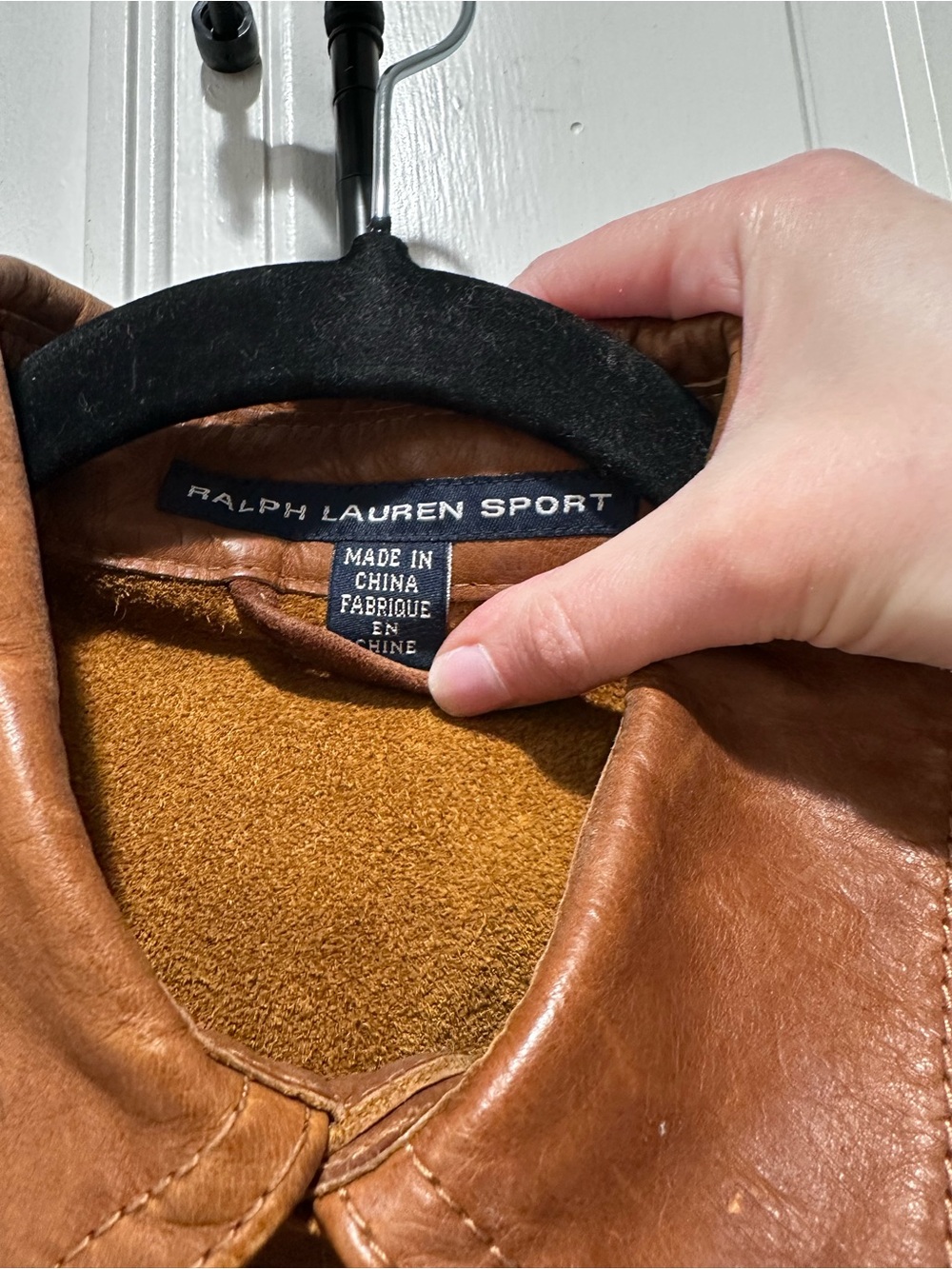 Vintage Ralph Lauren Sport suede jacket - Picture 11 of 12